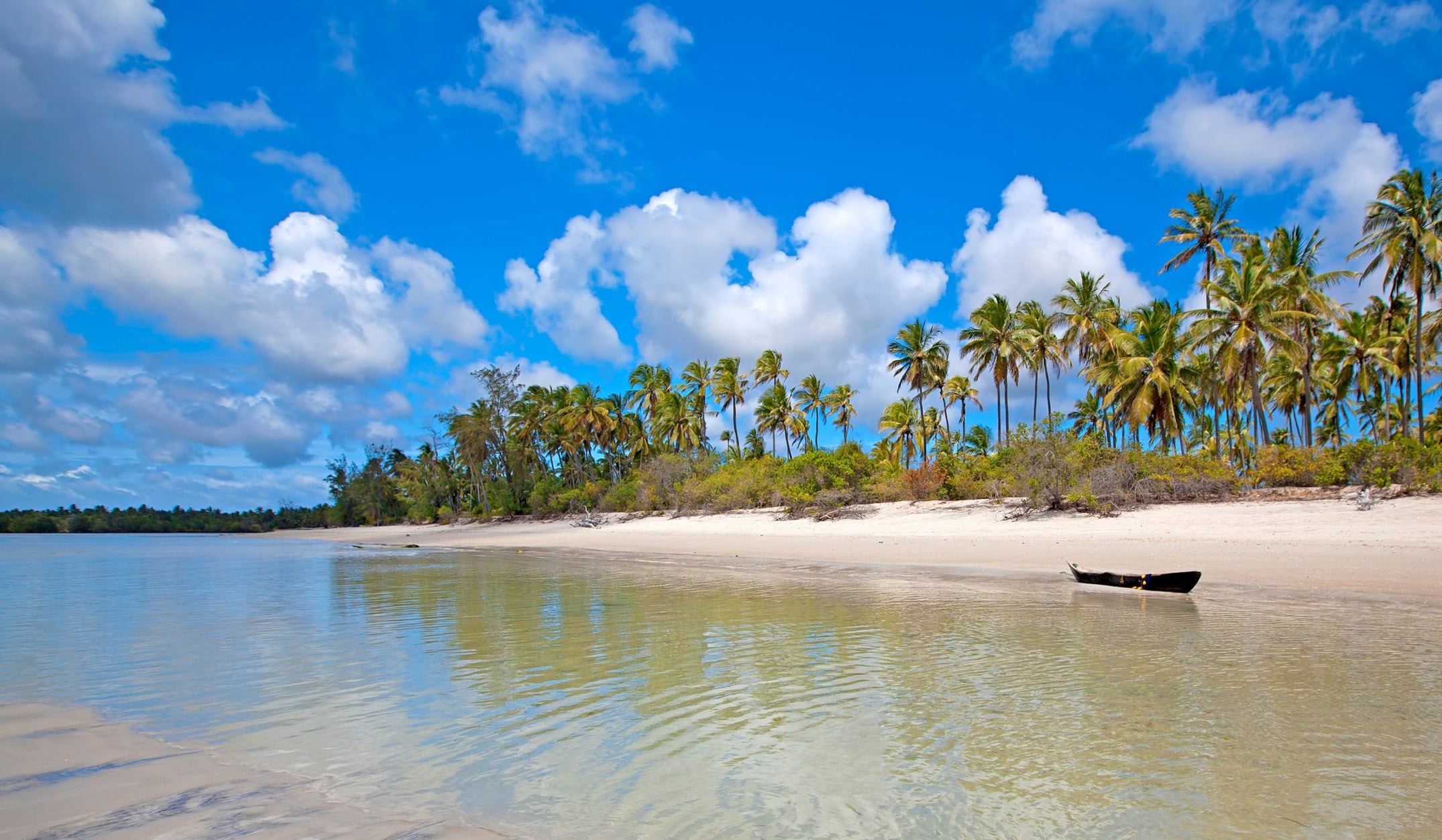 Arrivo all'isola di Mafia