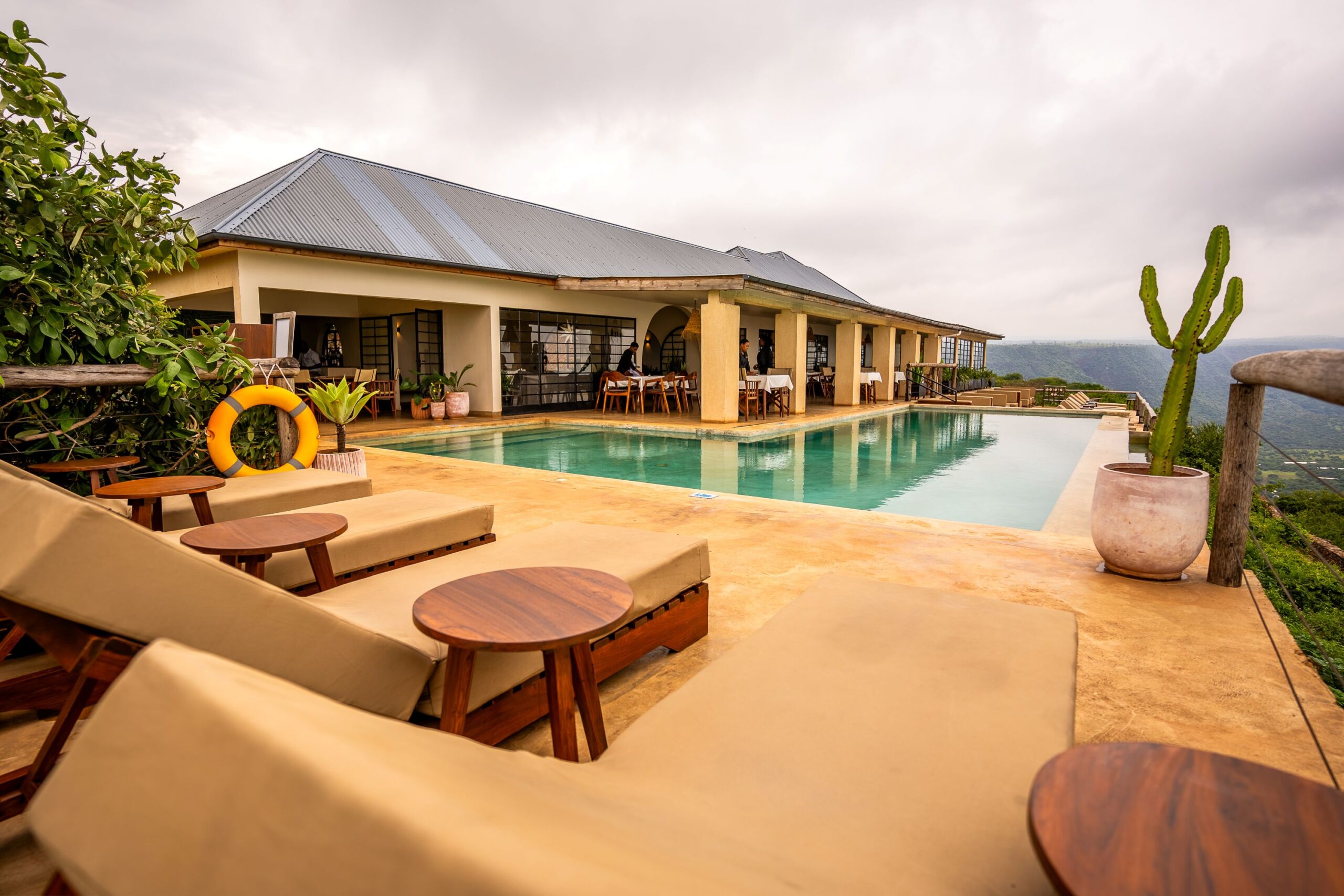 Giornata di relax al Manyara Best View Lodge.