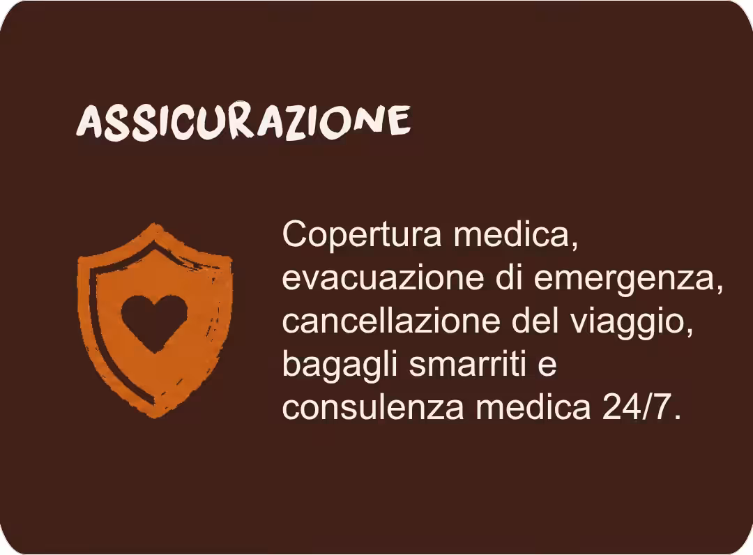 Travel and medical insurance